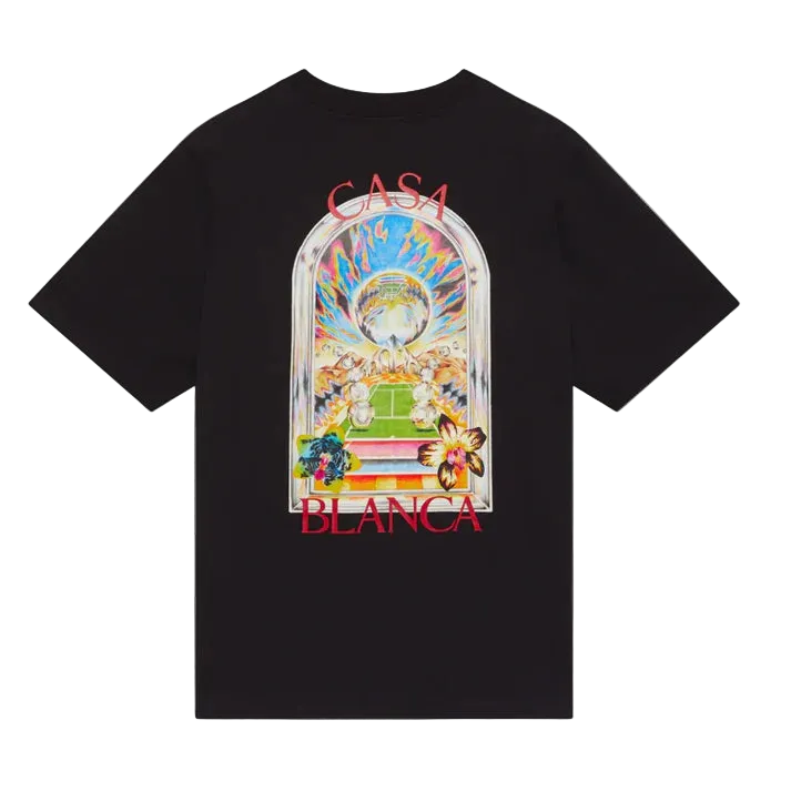 AVEROX - Tennis Landscape T-shirt